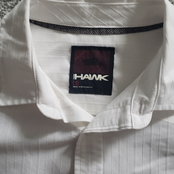 Tony Hawk Boys Button Down Large White - Picture 5 of 7